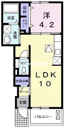 レークヴィラの物件間取画像